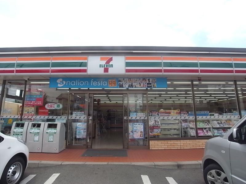 コンビニ　セブンイレブン 名古屋牛田通店（コンビニ）まで349m