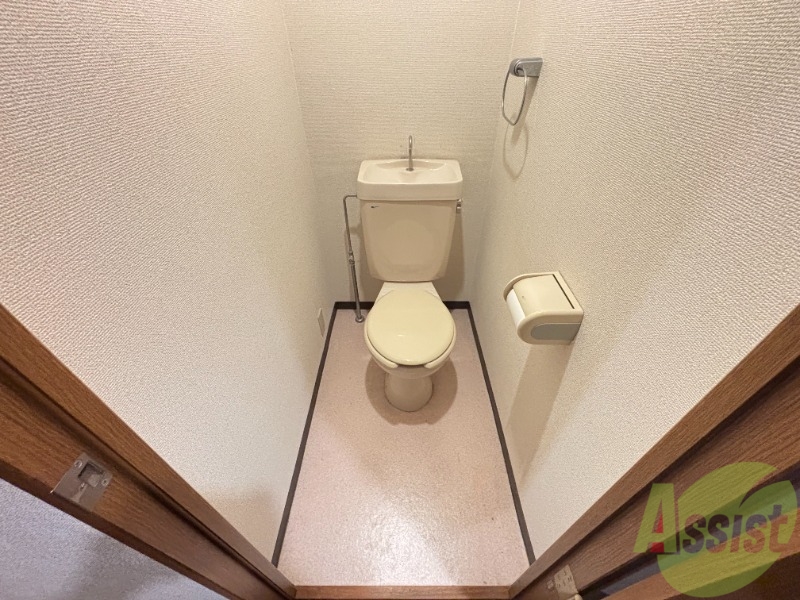 トイレ　快適に使用できる、清潔感にこだわったトイレです。