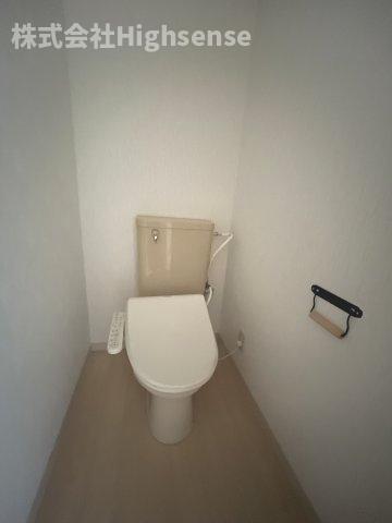 トイレ　ゆったりとした空間のトイレです