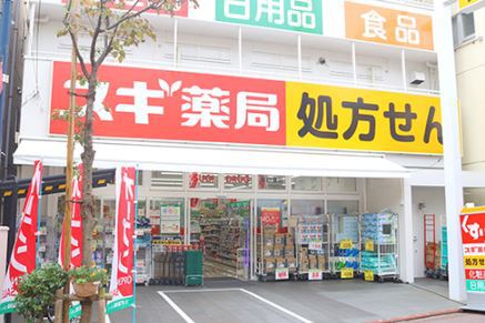 ドラックストア　スギ薬局矢口渡店（ドラッグストア）まで261m
