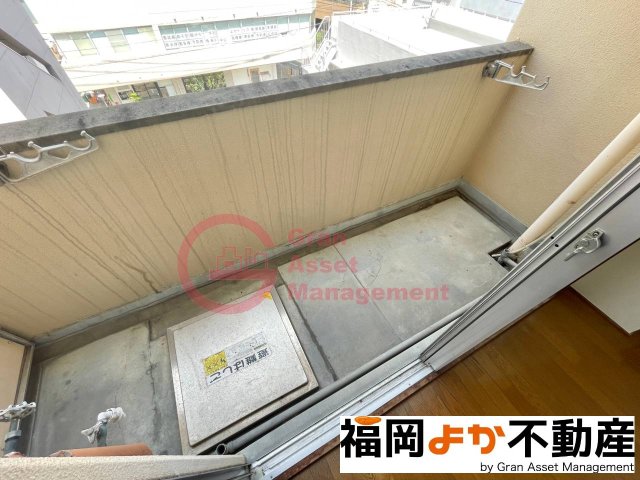 バルコニー　落ち着いた時間を過ごせるバルコニーです