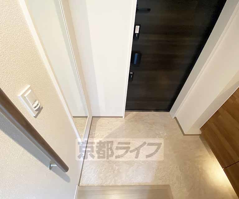 玄関　広々しています。