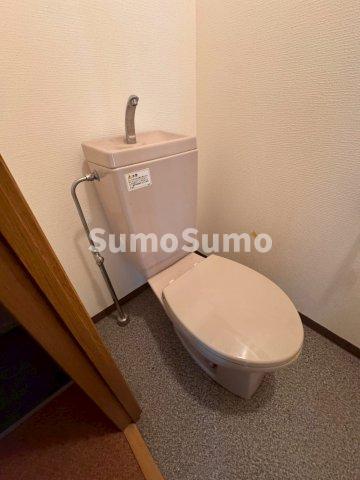 トイレ　ゆったりとした空間のトイレです