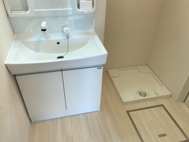 洗面設備　図面と現状に相違がある場合には現状を優先