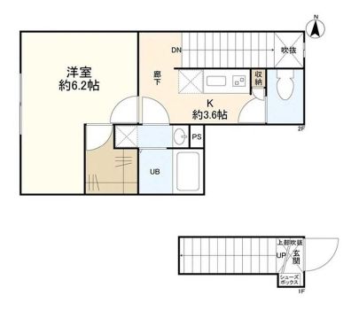 アステラホーム四谷大京町の間取り写真