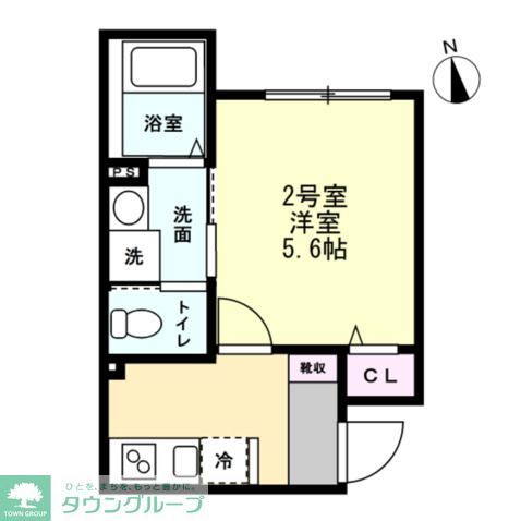 伊勢町アパートの間取り写真