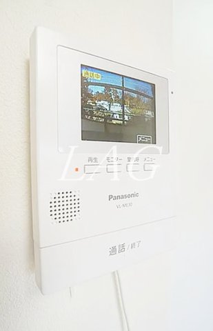 セキュリティ　モニター付インターホンです。