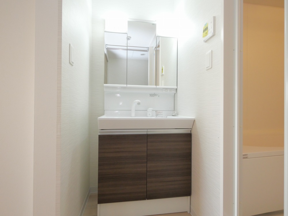 洗面設備　シャワードレッサー付きです！