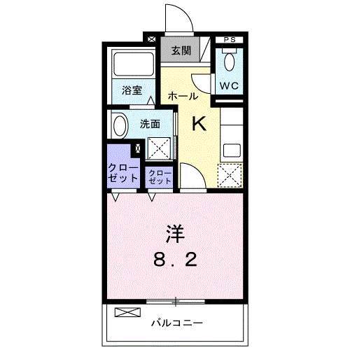 N・Sグランデの間取り写真