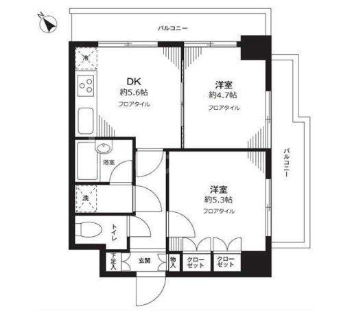 藤和シティコープ新大塚IIの間取り写真