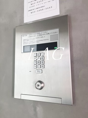 セキュリティ　オートロックです。
