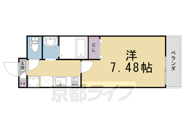 La Fite GOSHOKITA IIの間取り写真