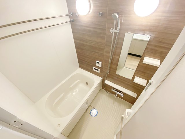 地下鉄長堀鶴見緑地線 松屋町駅 徒歩5分 14階建 築8年の風呂写真