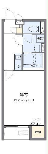 クレイノＭｉｙａｍａIIの間取り