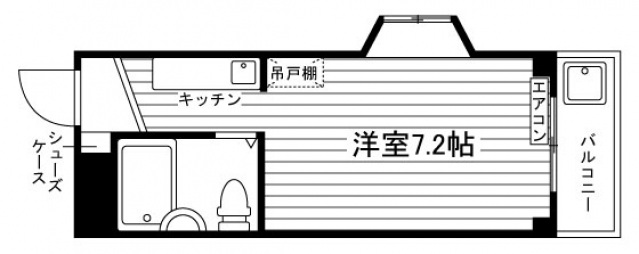 城戸マンションの間取り