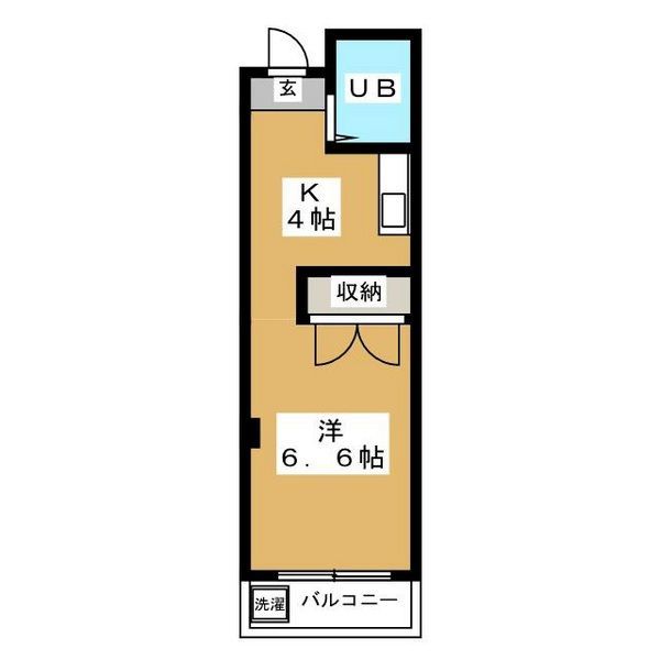 ブレスト北之庄Vの間取り