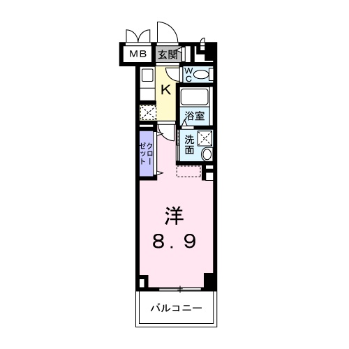 ザ　ベース東姫路の間取り