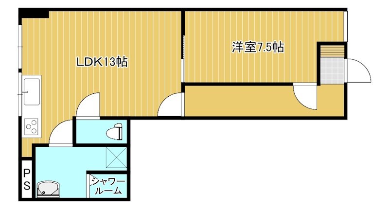 オアシスビルの間取り