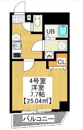 習志野市大久保のマンションの間取り