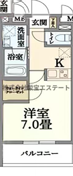 ウェルスクエア都島の間取り