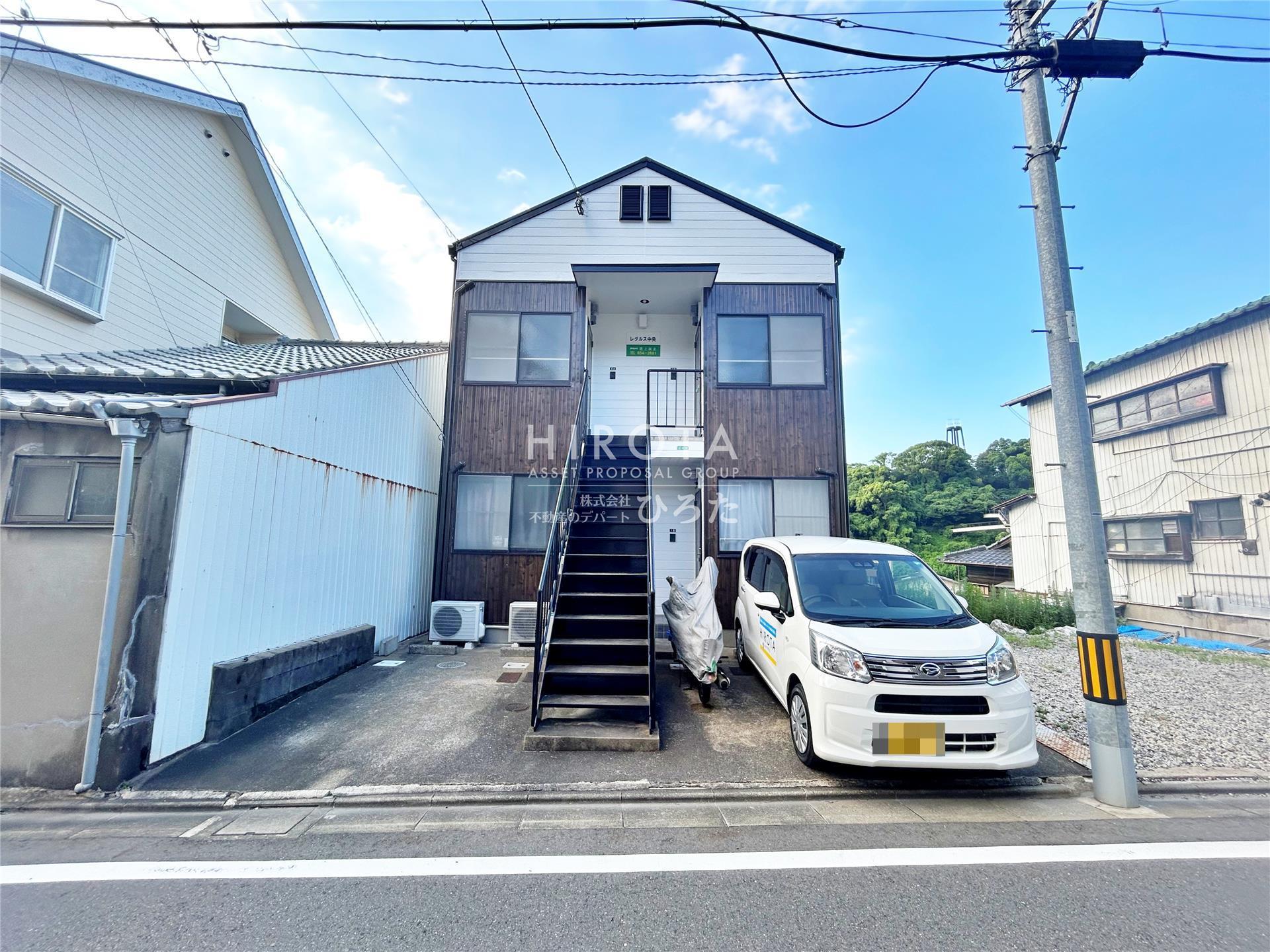 北九州市八幡東区中央のアパートの建物外観