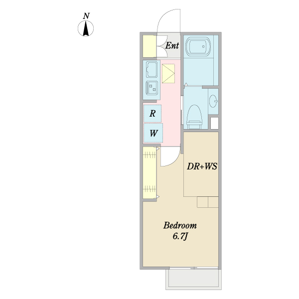 ＳＯＬＡＳＩＡ　ｒｅｓｉｄｅｎｃｅ上井草の間取り