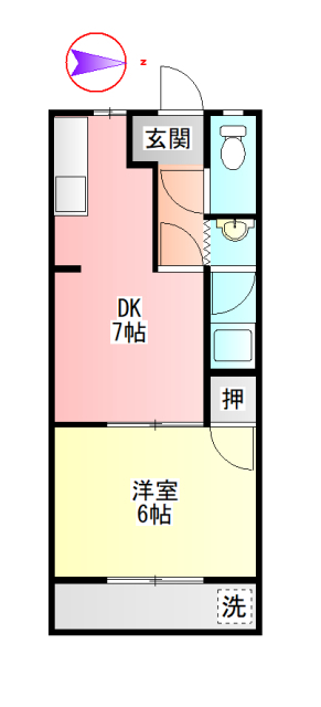 サンシャインの間取り