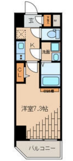 東海市荒尾町のマンションの間取り