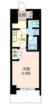 エスティメゾン武蔵小金井の間取り