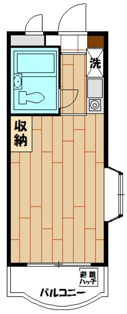 モナークマンション大岡山の間取り