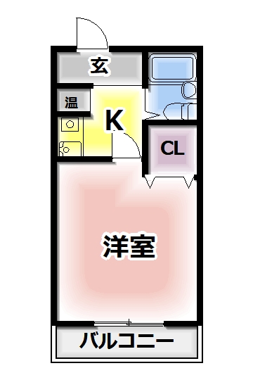 エスティライフ喜志駅前の間取り写真