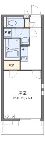 クレイノボー　ビラージュ　ドゥの間取り