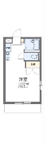 レオパレスＮＡＩＴＯＵＢの間取り