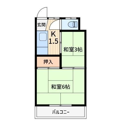 第一甲和マンションの間取り