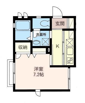 アンヴィオレの間取り