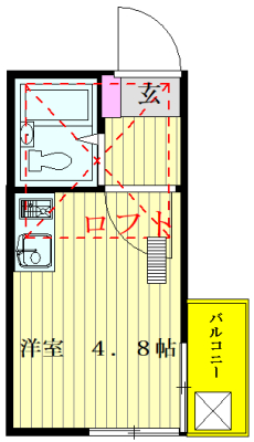 レオパレス高井戸の間取り