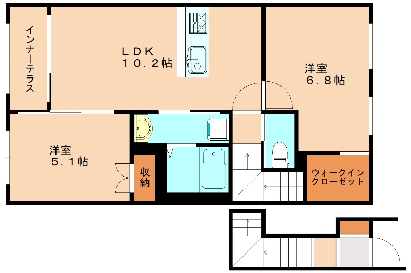 パラディの間取り