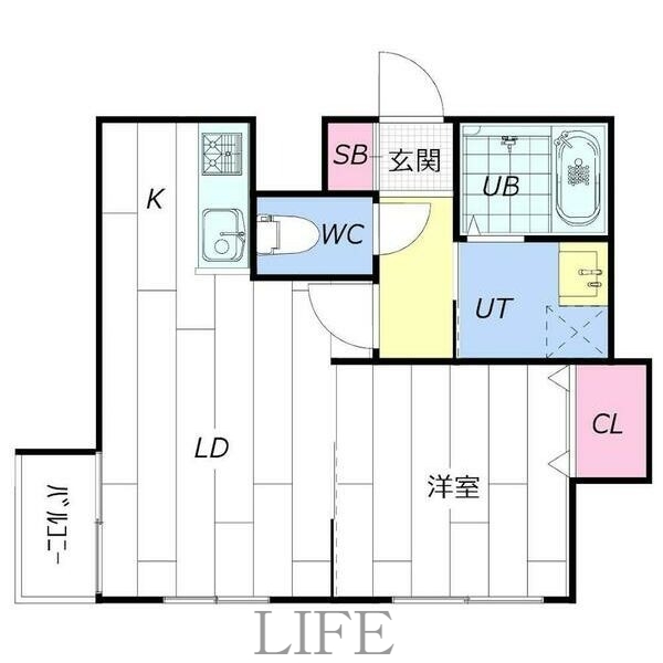 クレモナ本通の間取り