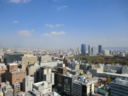 【大阪市中央区糸屋町のマンションの眺望】