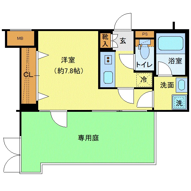 クレヴィスタ板橋志村の間取り