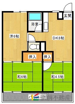 コーポマルセＡの間取り