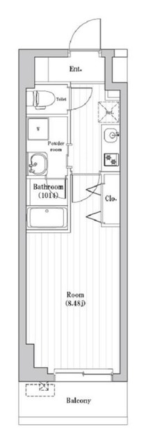 アーバンパーク三ノ輪2の間取り