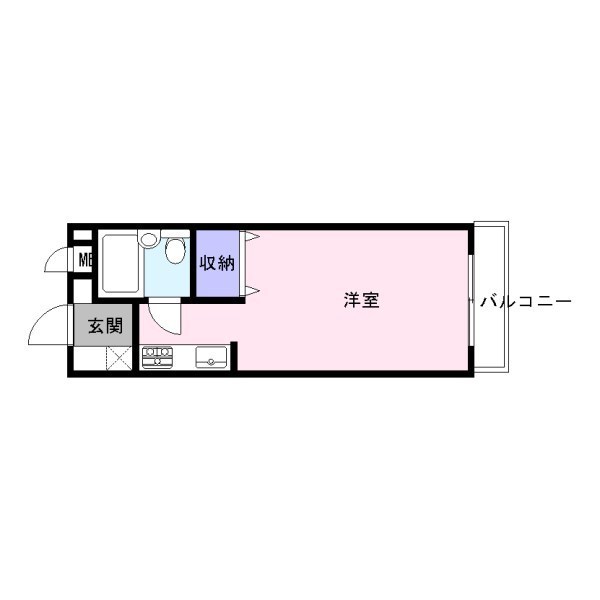 ジュネス北在家の間取り