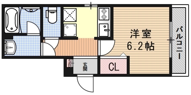 ALEGRIA京都南（アレグリア京都南）の間取り