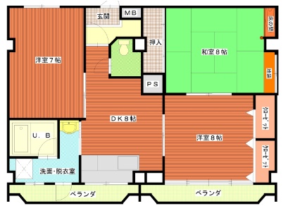 京橋ビル新館の間取り