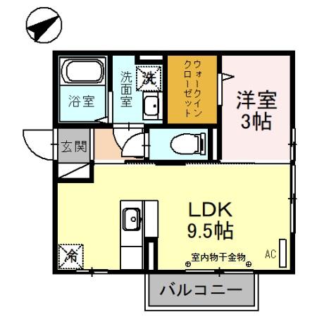 メゾン・ローゼの間取り