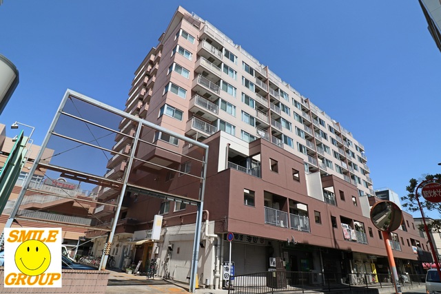 市川市市川南のマンションの建物外観