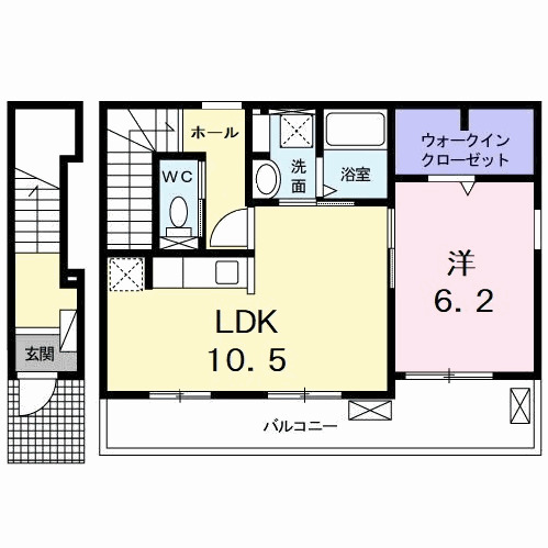 エルハーベン幟町の間取り