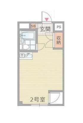 大阪市西区土佐堀のマンションの間取り