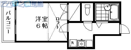 パレスイン坂井東の間取り